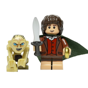 Frodo Bolsón y Gollum