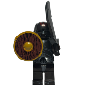 Guerrero Orco con Escudo de Madera
