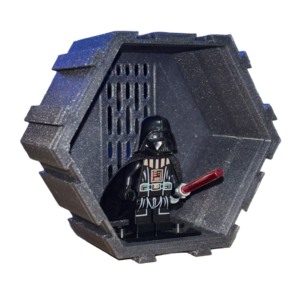 Estante Modular Hexagonal – Estrella de la Muerte
